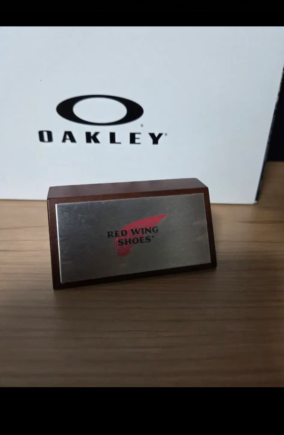 레드윙 목재 디스플레이 인테리어 소품 명패 빈티지 소품 상품이미지2