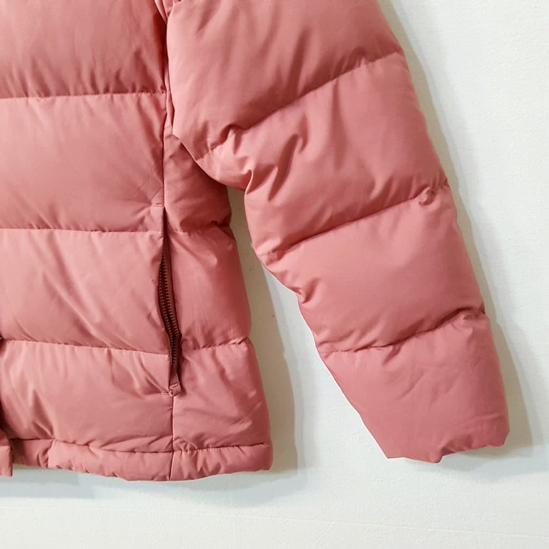 아디다스 헤비 다운 패딩 점퍼 핑크 상품이미지2