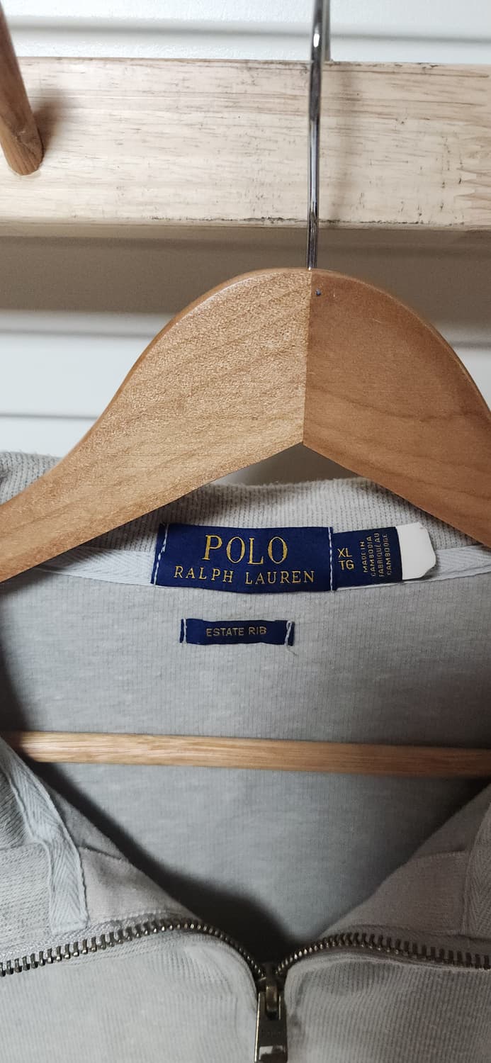 폴로 랄프로렌 하프집업 그레이 니트 맨투맨 상품이미지5