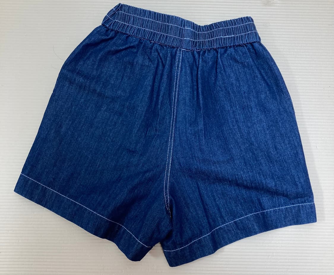 생지 데님 셔츠 반팔반바지 셋업 새상품  상품이미지4