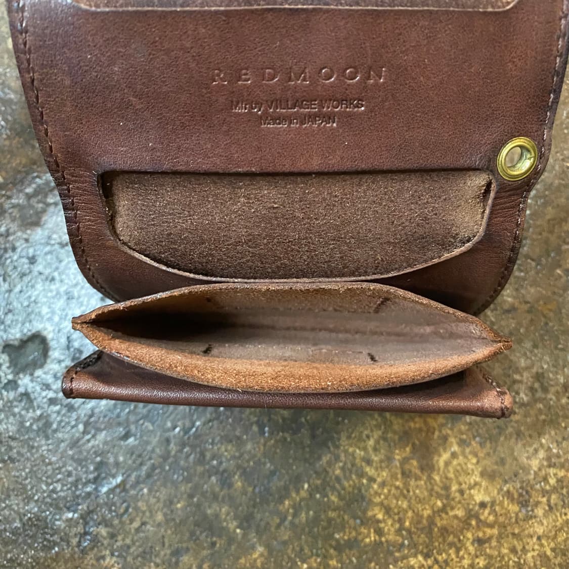 Redmoon 빈티지 가죽 지갑 상품이미지3