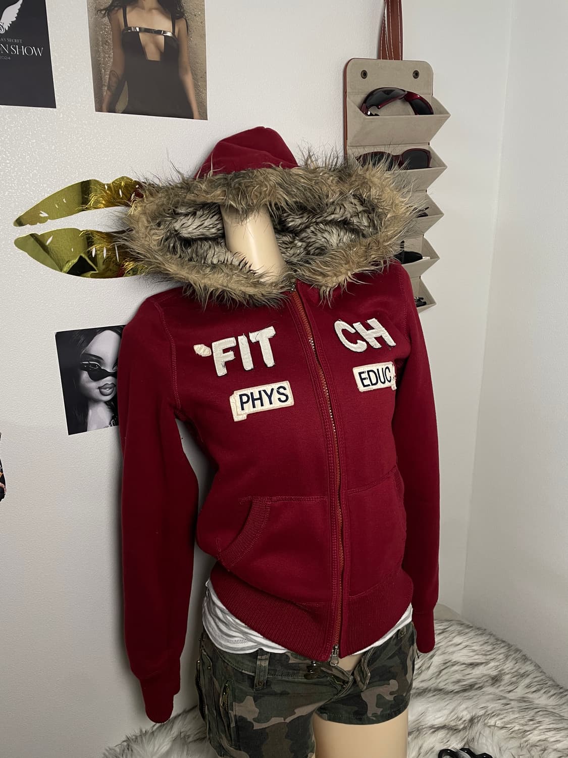 아베크롬비 울프죠 퍼 후드집업 상품이미지6