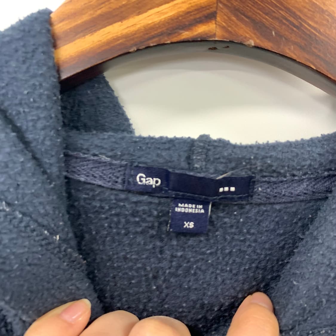 Gap 갭 네이비 플리스 후드티  상품이미지5