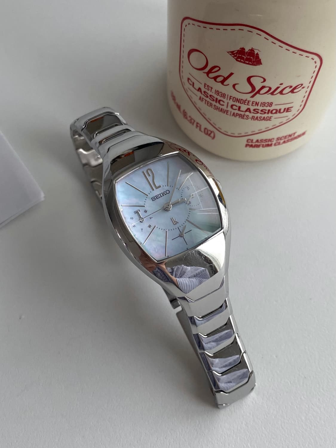 Seiko 세이코 lk 루키아 쉘 실버 사파이어 상품이미지2