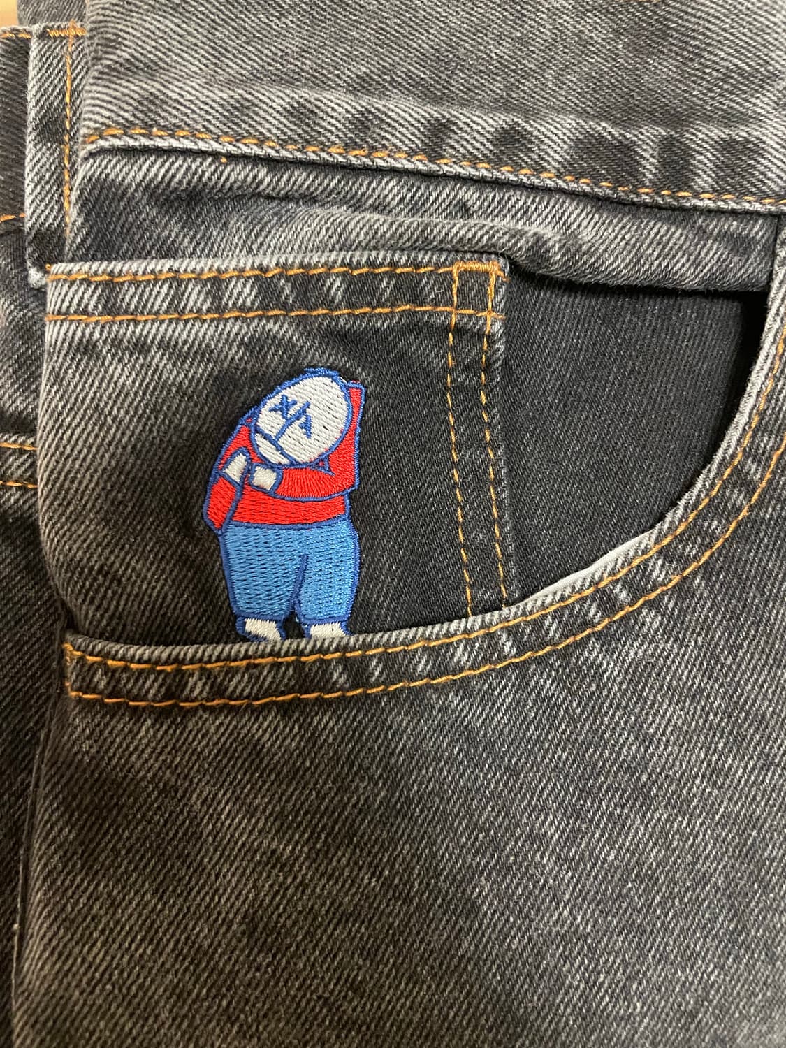 Polar Skate Co. Big Boy Og Logo Pants XS 상품이미지4