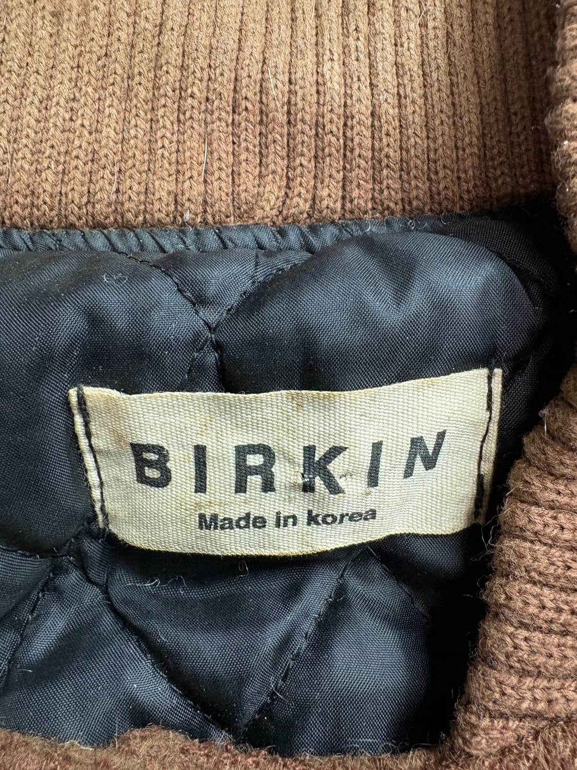 BIRKIN 빈티지 모직 바시티 자켓 2504 상품이미지3