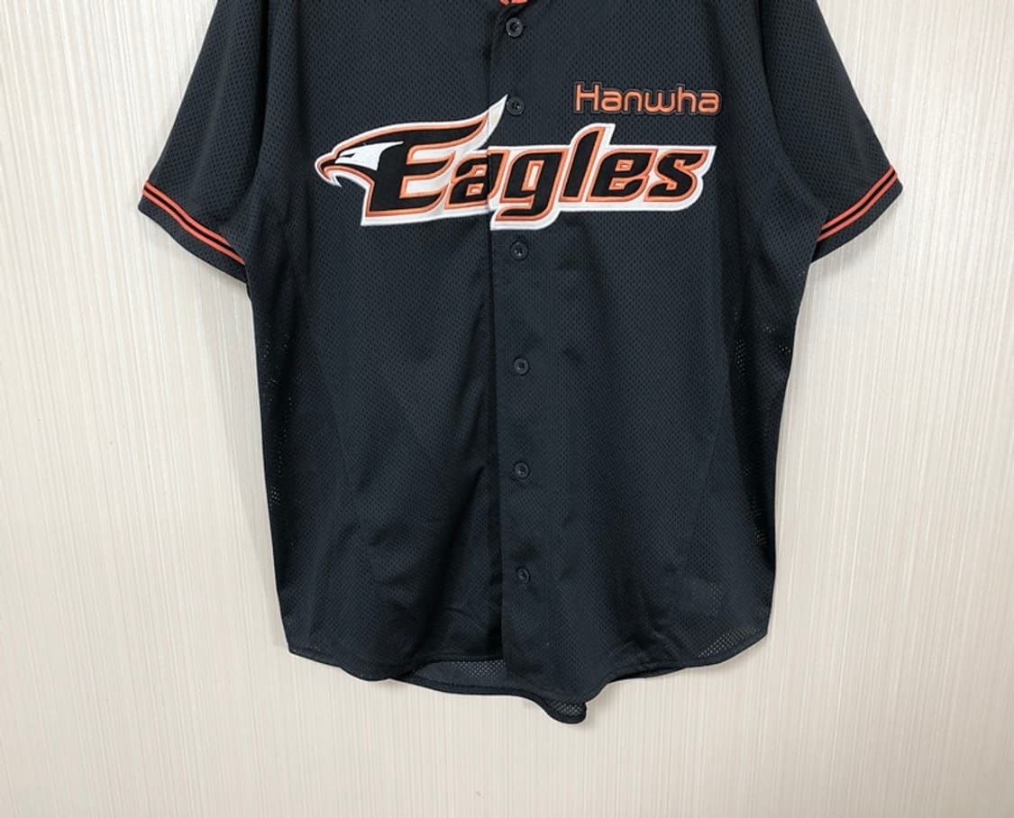 KBO 한화이글스 다크그레이 원정유니폼/져지 105 상품이미지3