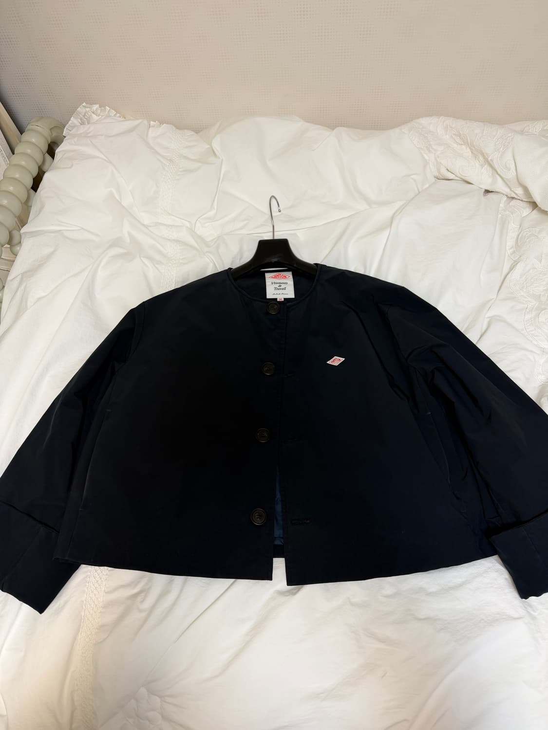 단톤 여성 칼라리스 자켓 (NVY) 36사이즈 상품이미지2