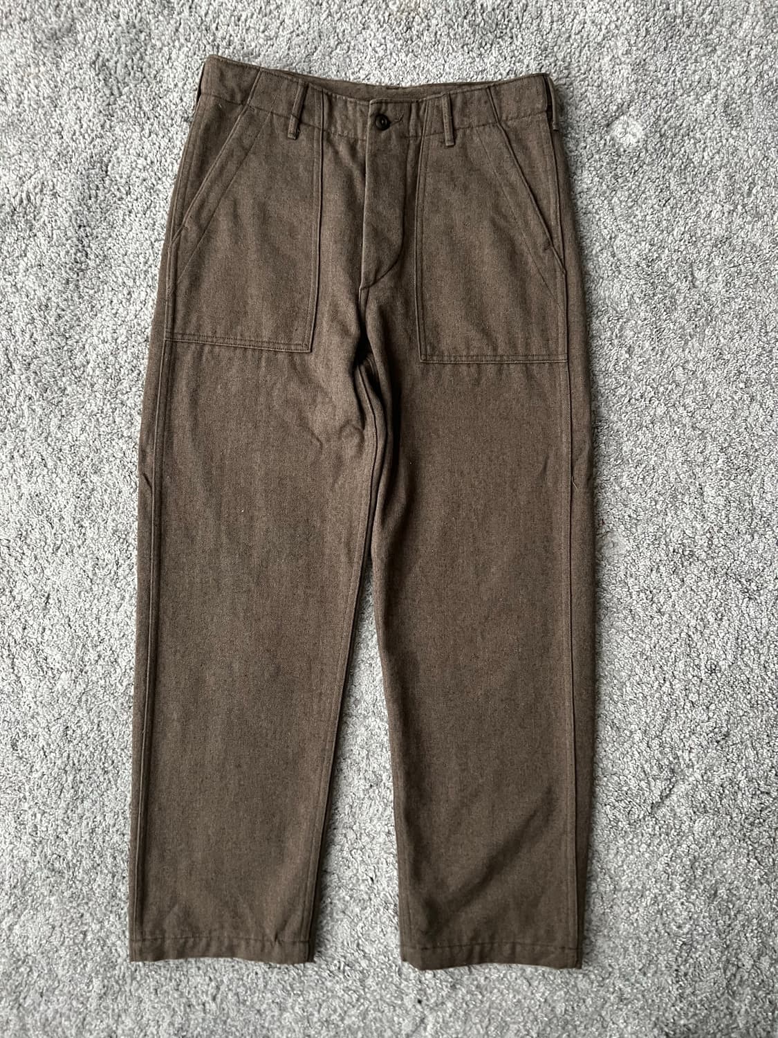 오어슬로우 헤링본 울 퍼티그 팬츠 2 상품이미지1