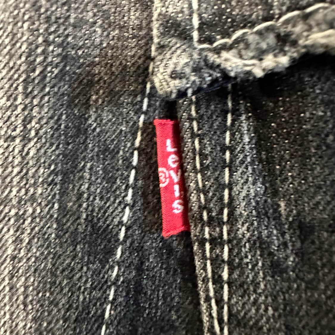 LEVI'S black denim jacket 상품이미지5