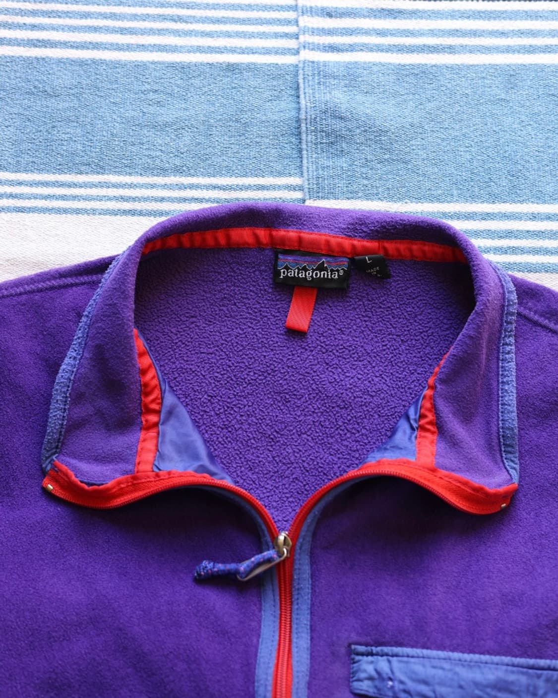 파타고니아 90s 풀 오버 타입 3/4 신칠라 집업 상품이미지4