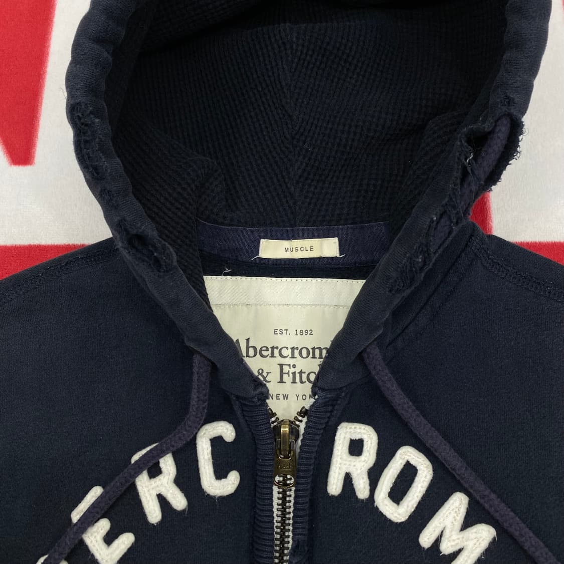 아베크롬비 후드집업 M  상품이미지3