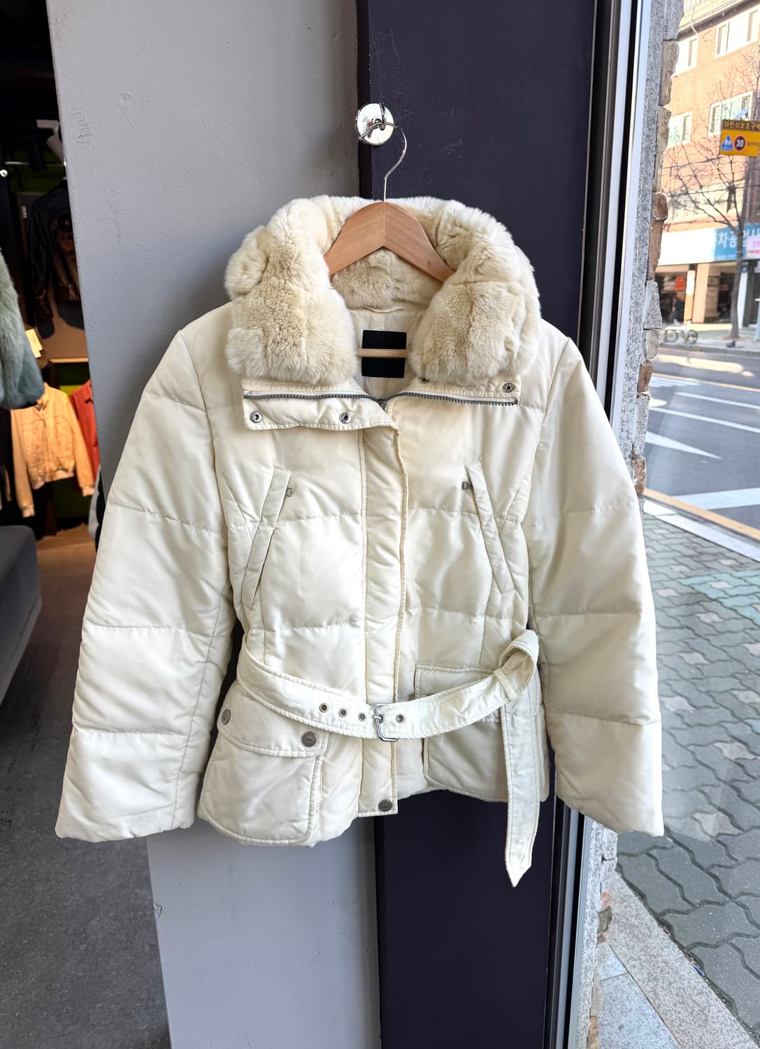 IT38/ 막스마라 다운 퍼 벨티드 패딩점퍼 상품이미지2