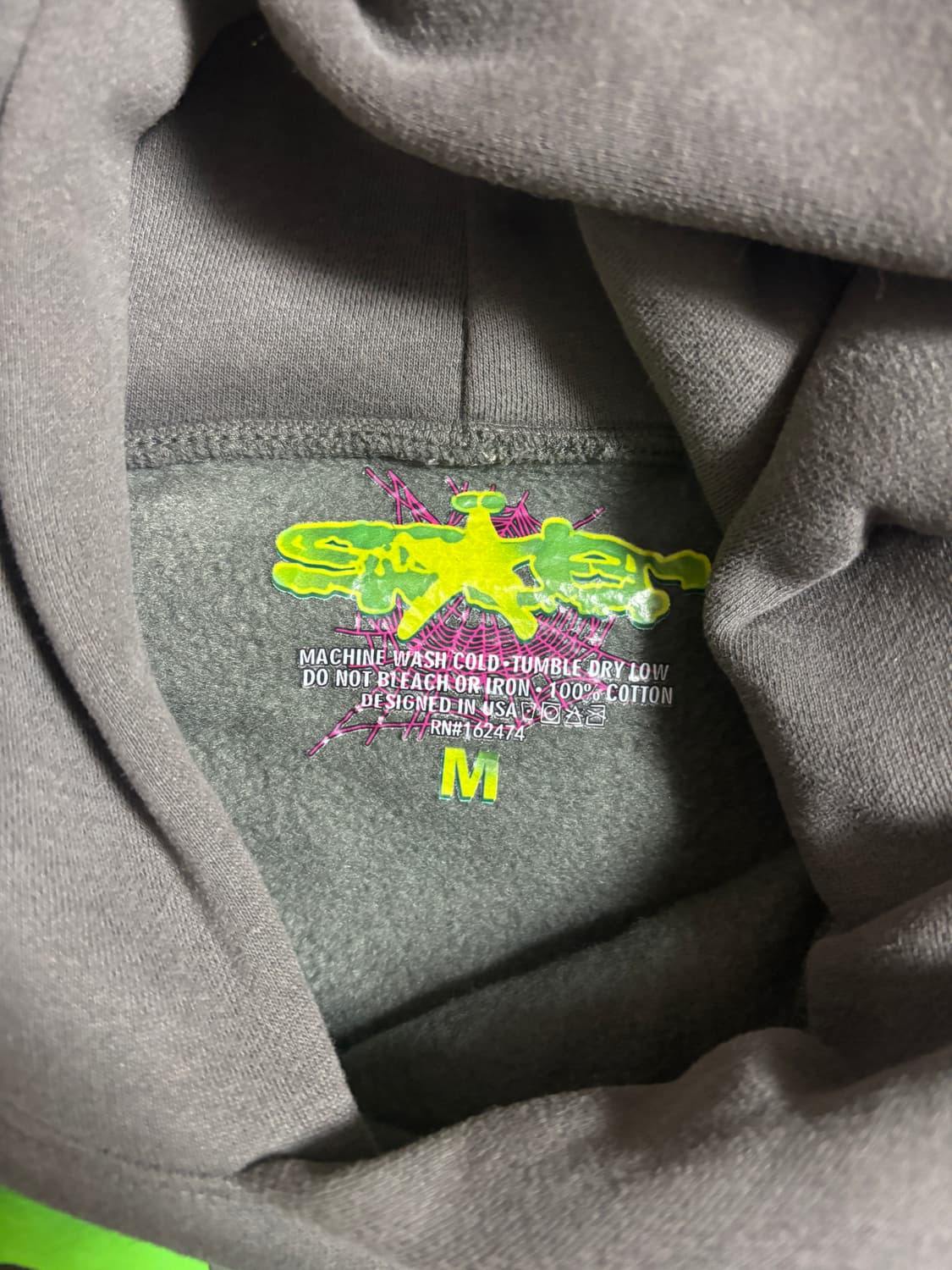 Sp5der m 셋업 그레이 상품이미지2