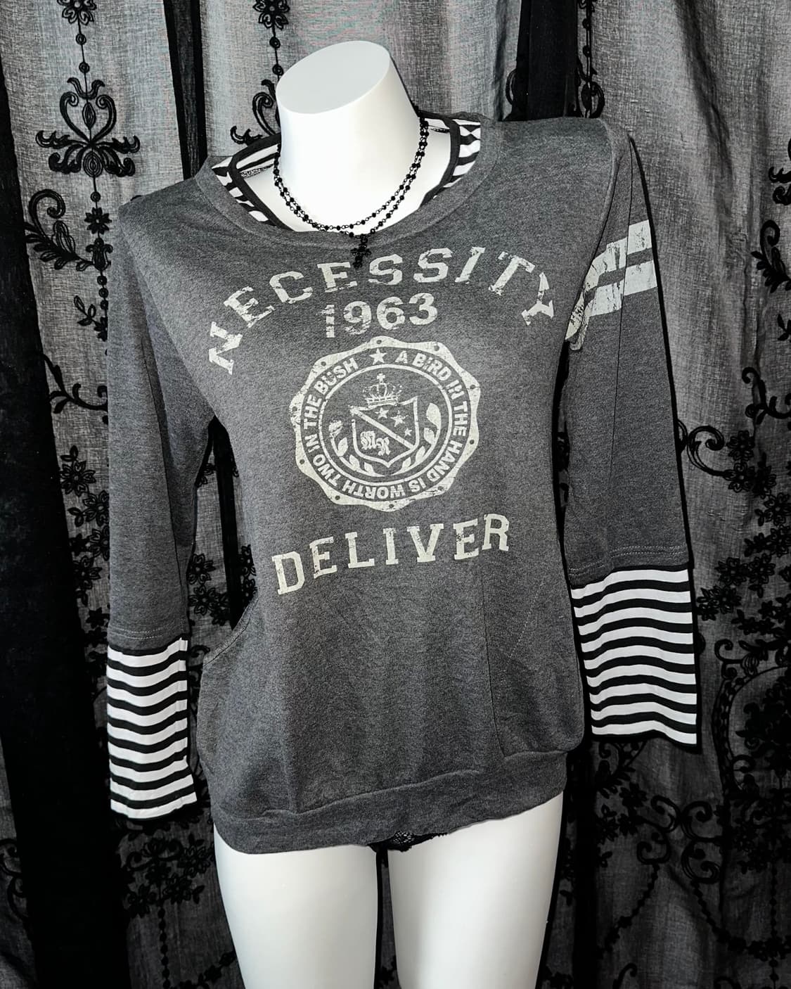 Kitch Stripe Long Sleeve 상품이미지2