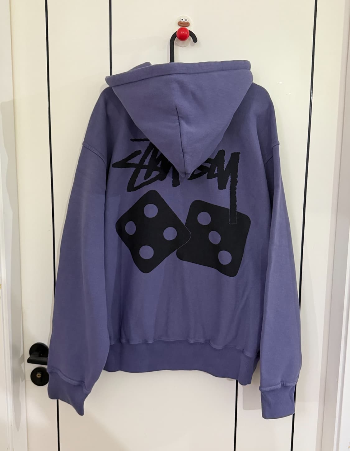 스투시 피그먼트 다이드 다이스 집 후드 내츄럴 L 상품이미지2