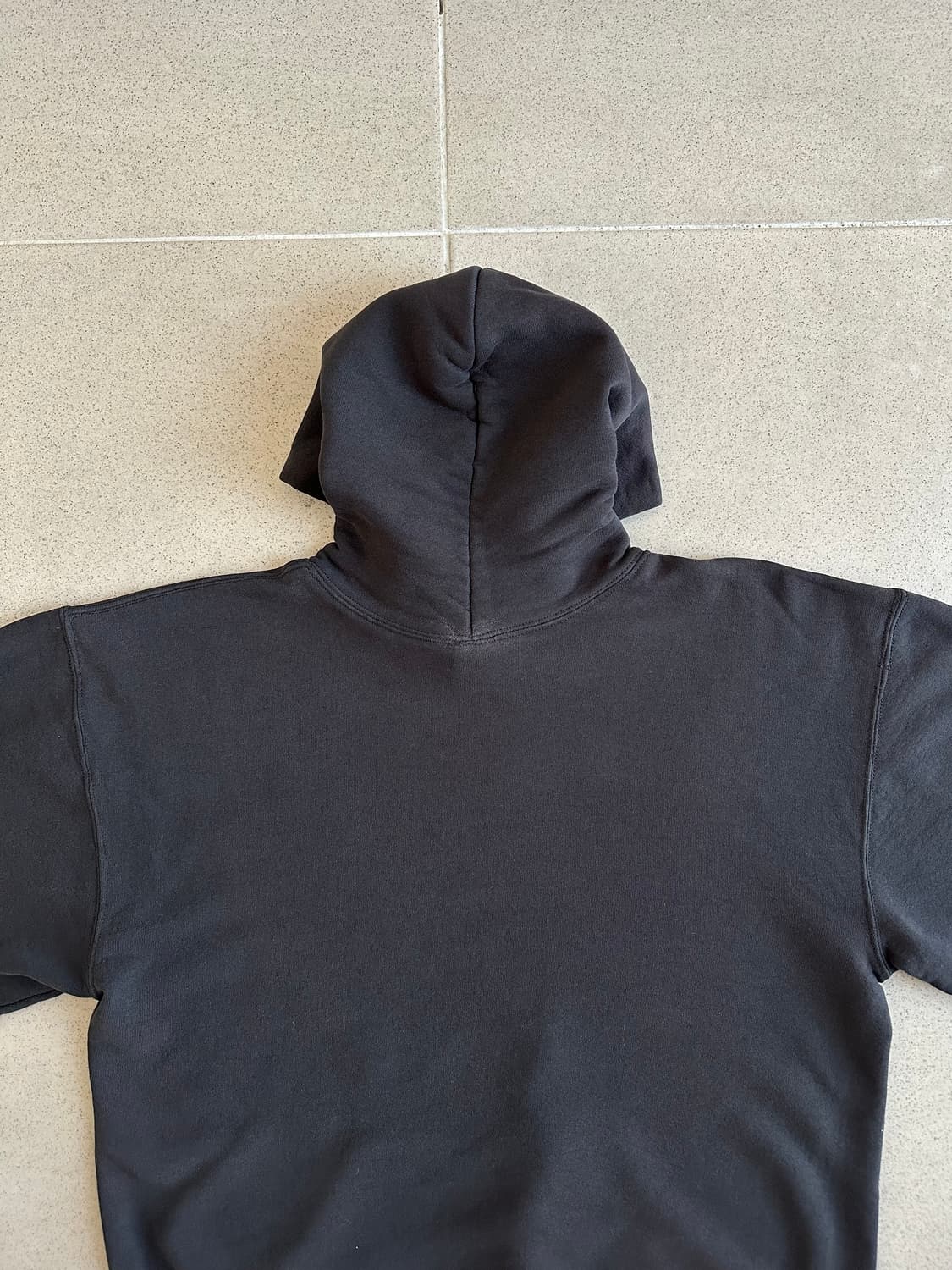 90s 빈티지 러셀 후드 블랙 L USA 상품이미지5