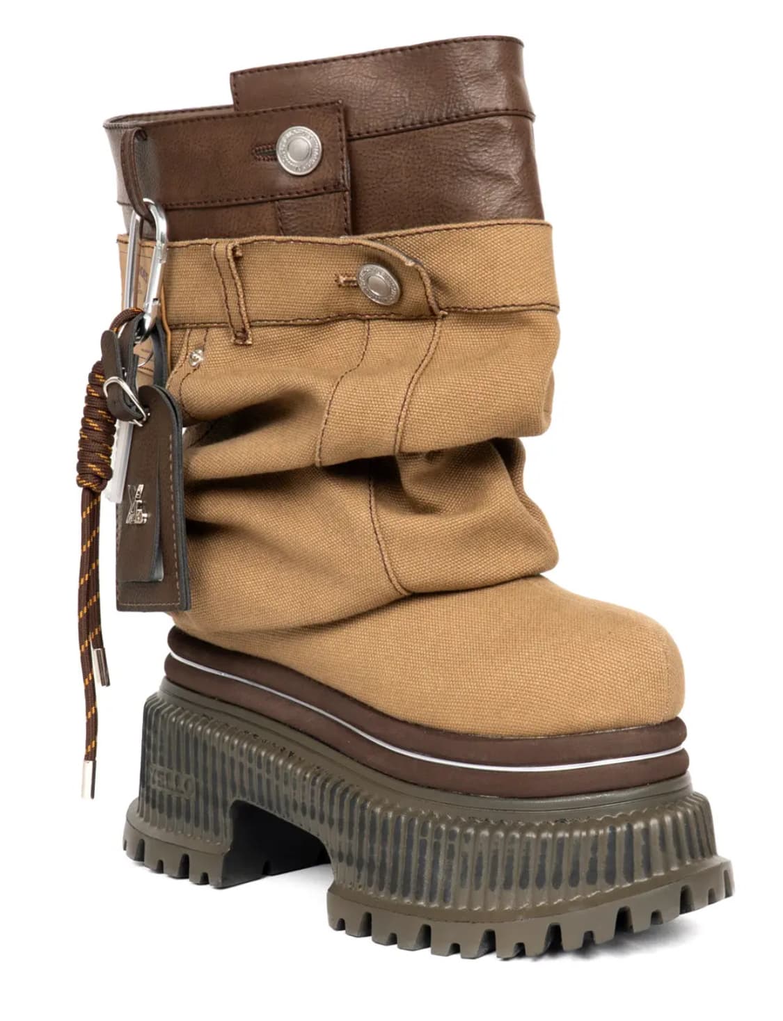 Yello shoes 플랫폼 숏 부츠 상품이미지1