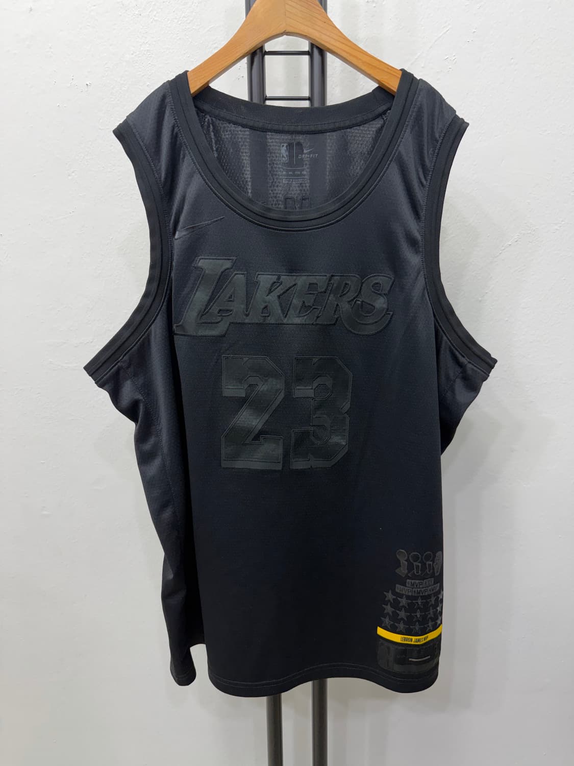 정품) 나이키 NBA LA 르브론 제임스 MVP 져지 XXL 상품이미지1