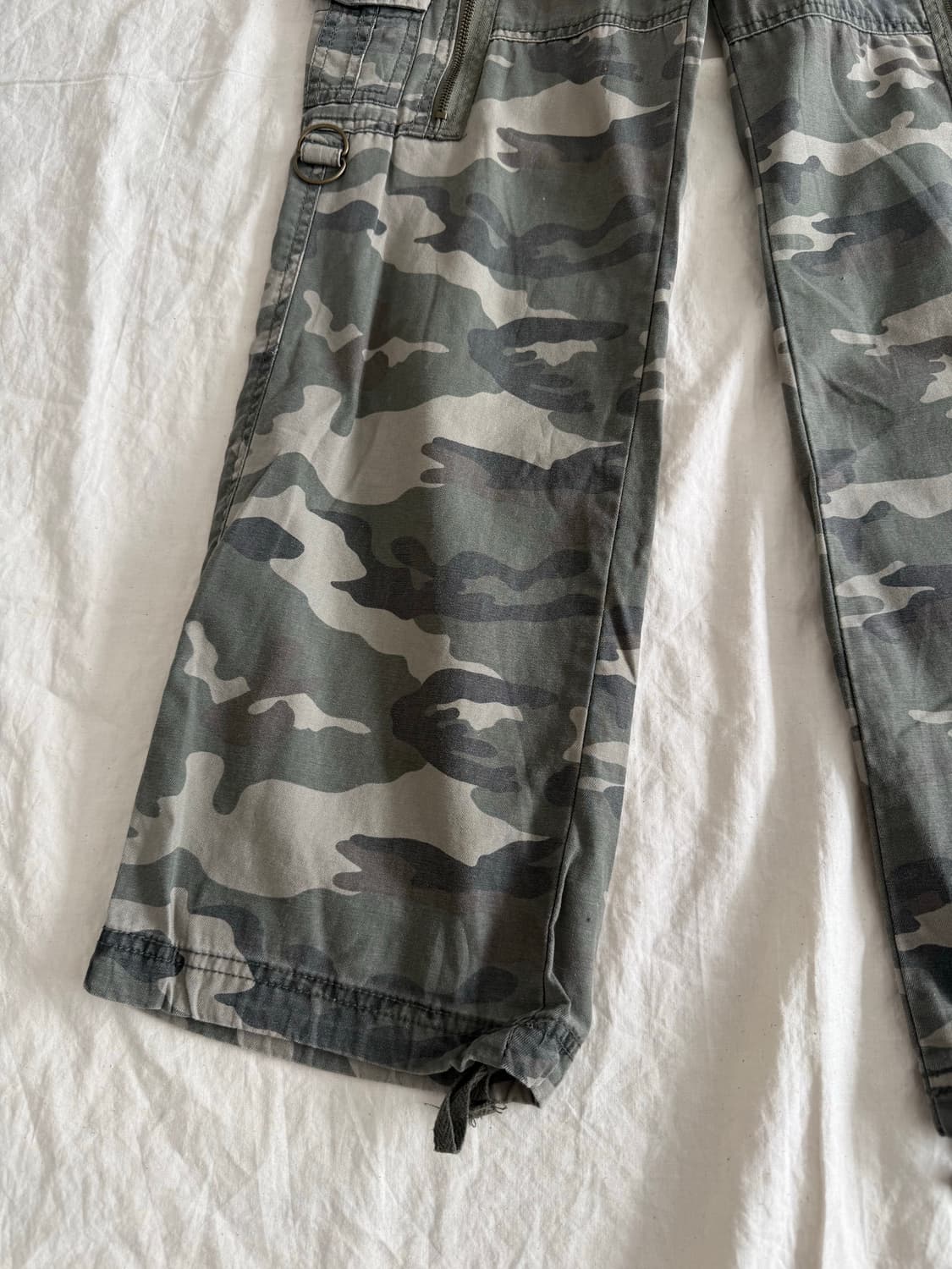 Y2k 카고 카모팬츠 상품이미지2