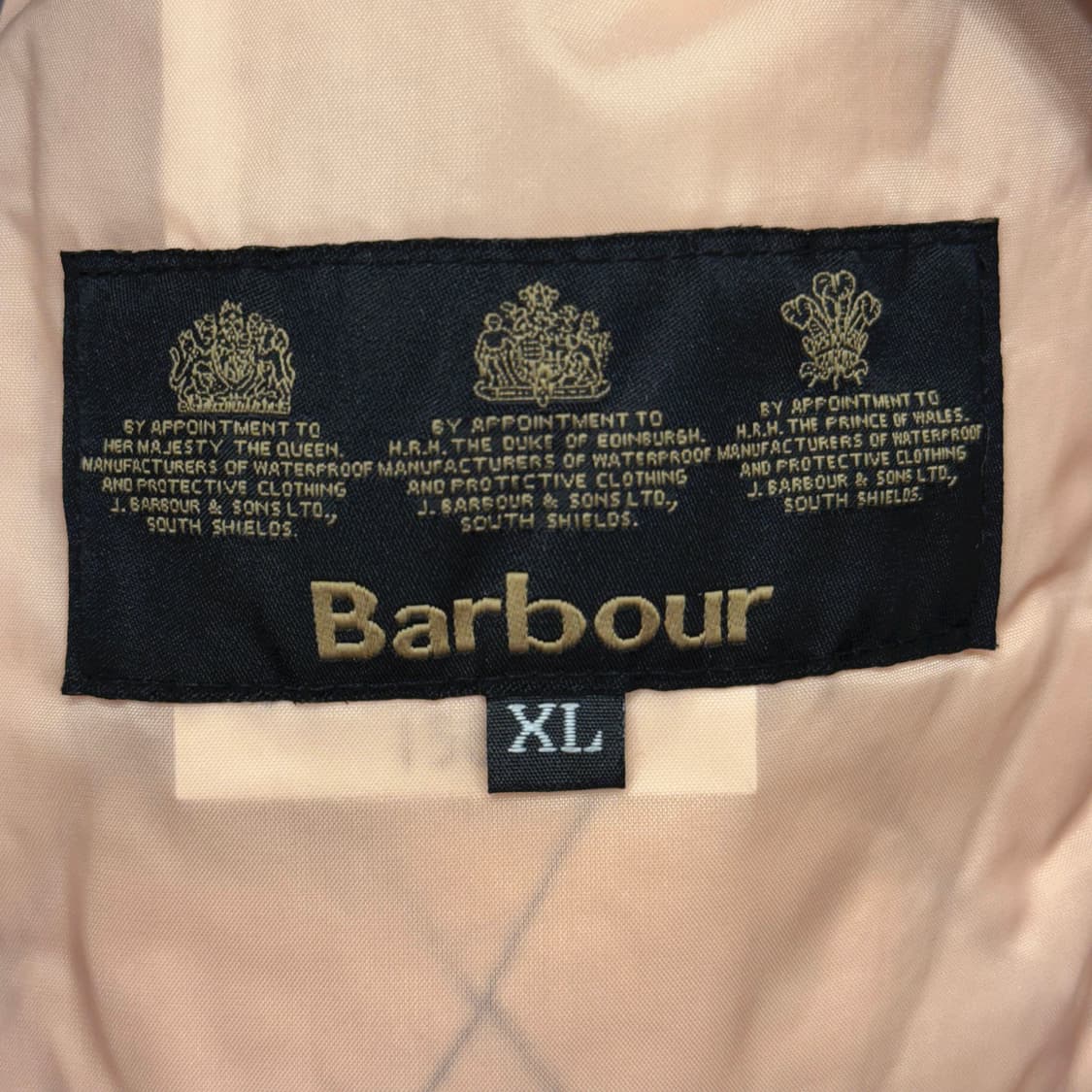 바버 퀄팅 자켓 스냅버튼 코듀로이 카라 포켓 디테일 슬림핏 네이비 상품이미지8