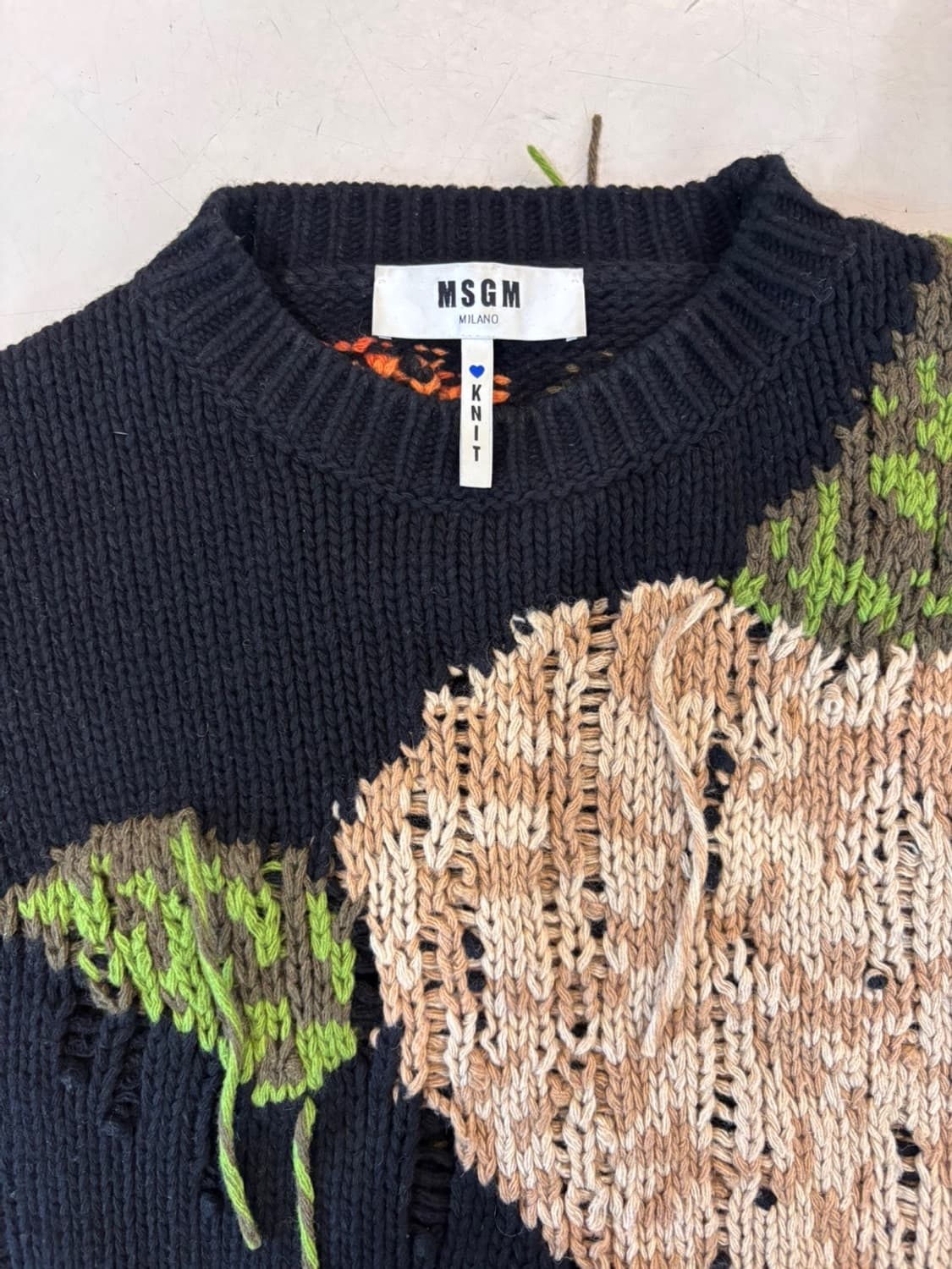 Vintage Msgm Wool Knit 상품이미지4