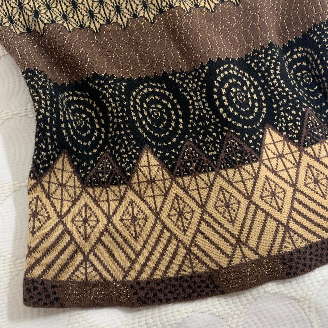 겐조 니트 슬리브리스 하이넥 탑 상품이미지6