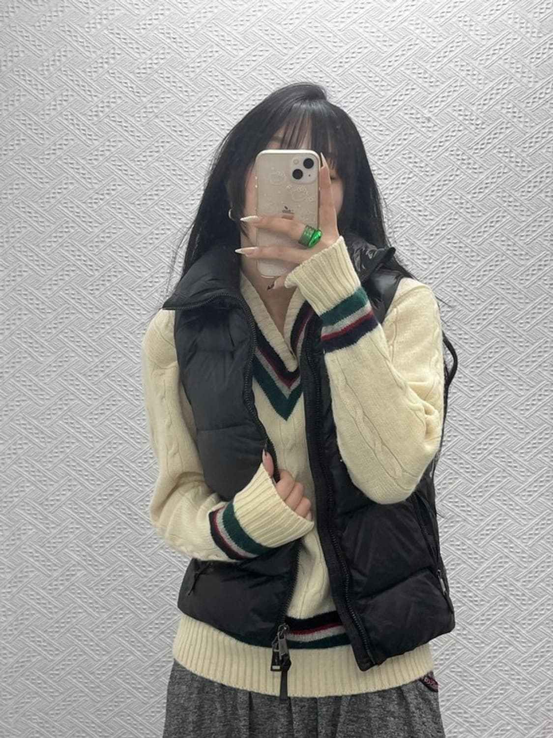 폴로 랄프로렌 모던시크 캐주얼 오리털 패딩 조끼 XS C08373 상품이미지1