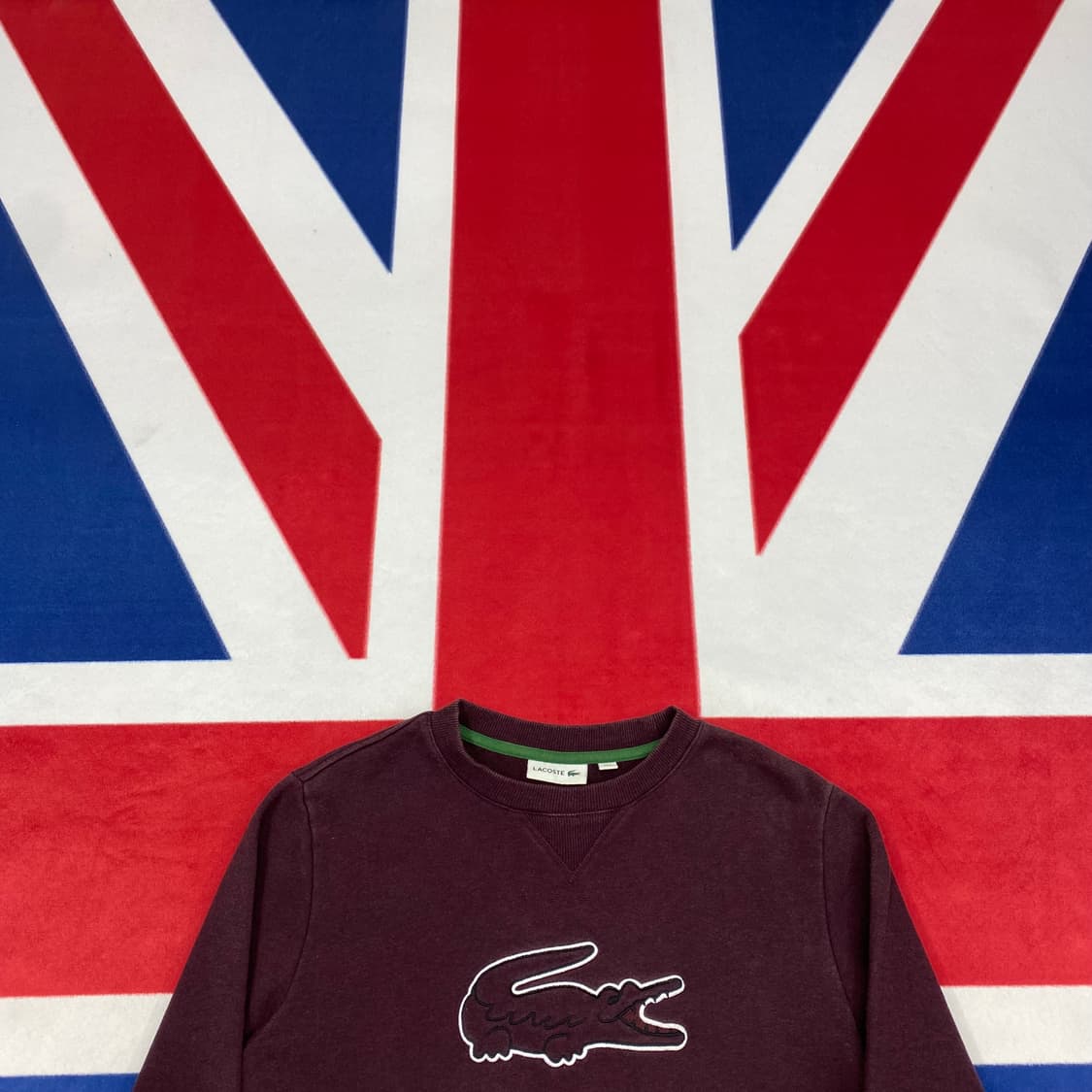 라코스테 빅크록 맨투맨 100 상품이미지2