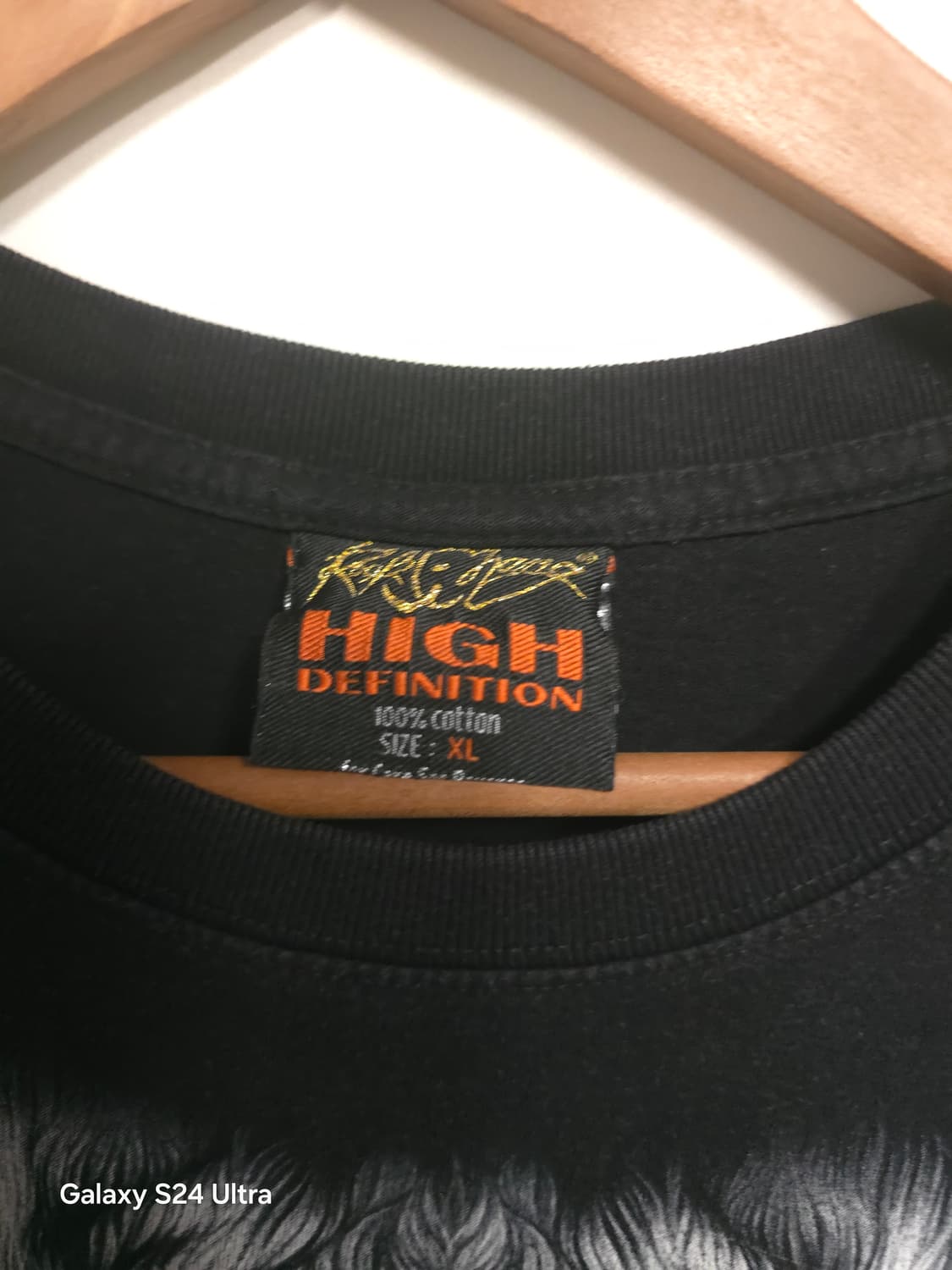 블랙 프린팅 반팔티 XL ✨️빈티지 ✨️
 상품이미지3