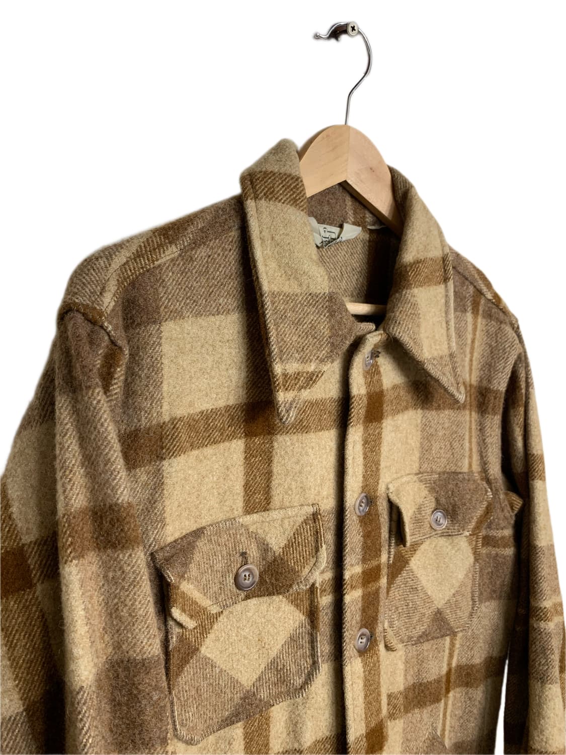 [L] 60s Woolrich 플란넬 자켓 상품이미지5