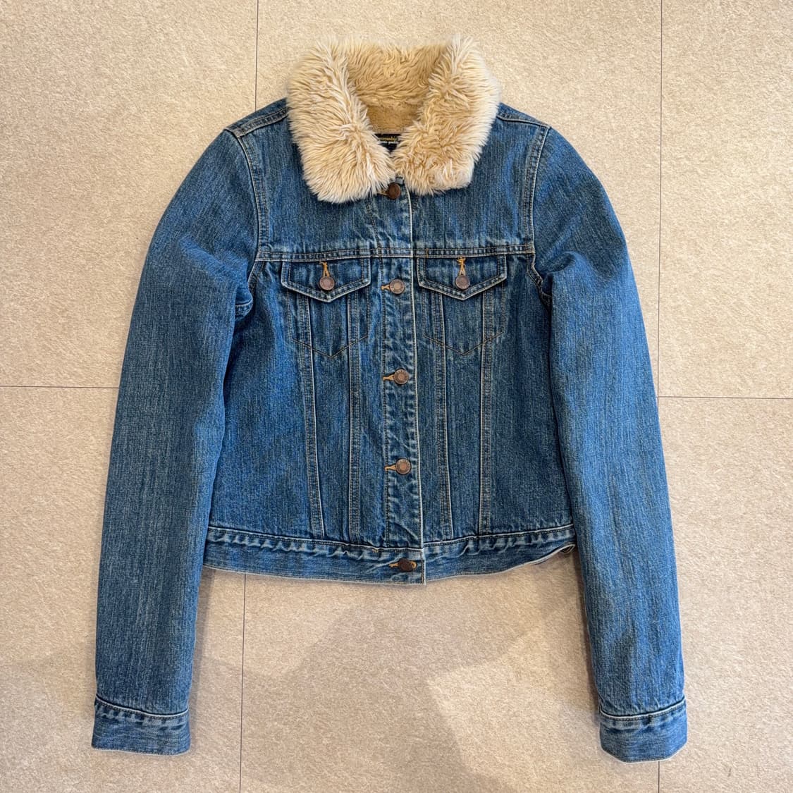 아베크롬비 셰르파 데님 자켓 상품이미지1