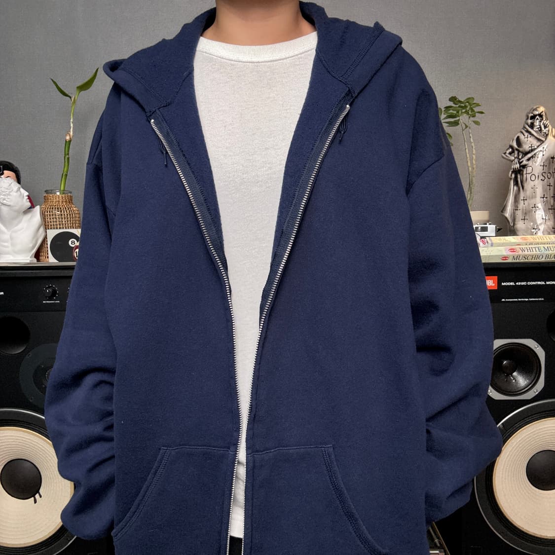 헤인즈 후드집업 상품이미지1