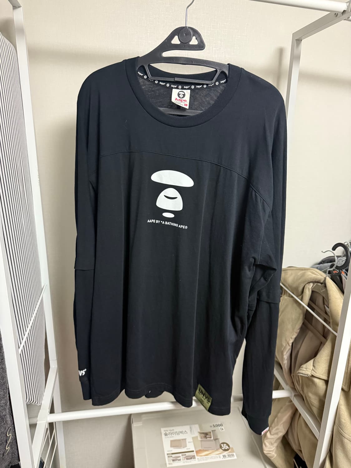 에이프 롱슬리브 상품이미지1