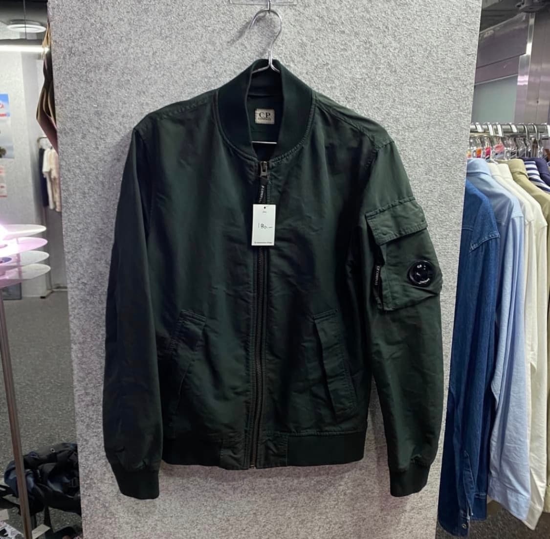 cp컴퍼니 사이드 포켓 블루종 상품이미지2