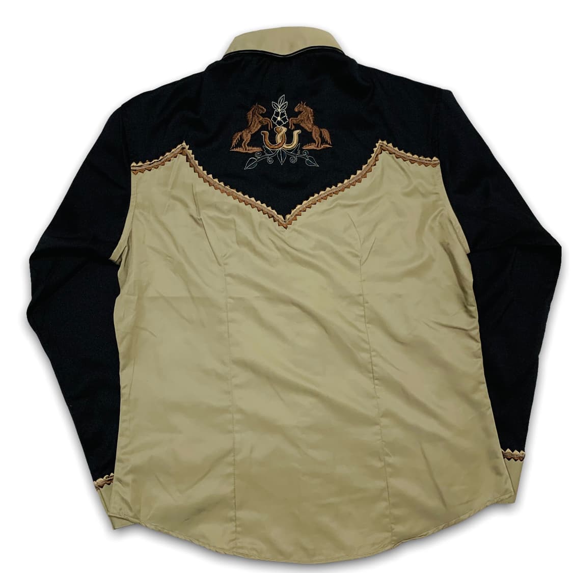 말 발굽 자수 웨스턴 긴팔 셔츠 상품이미지2