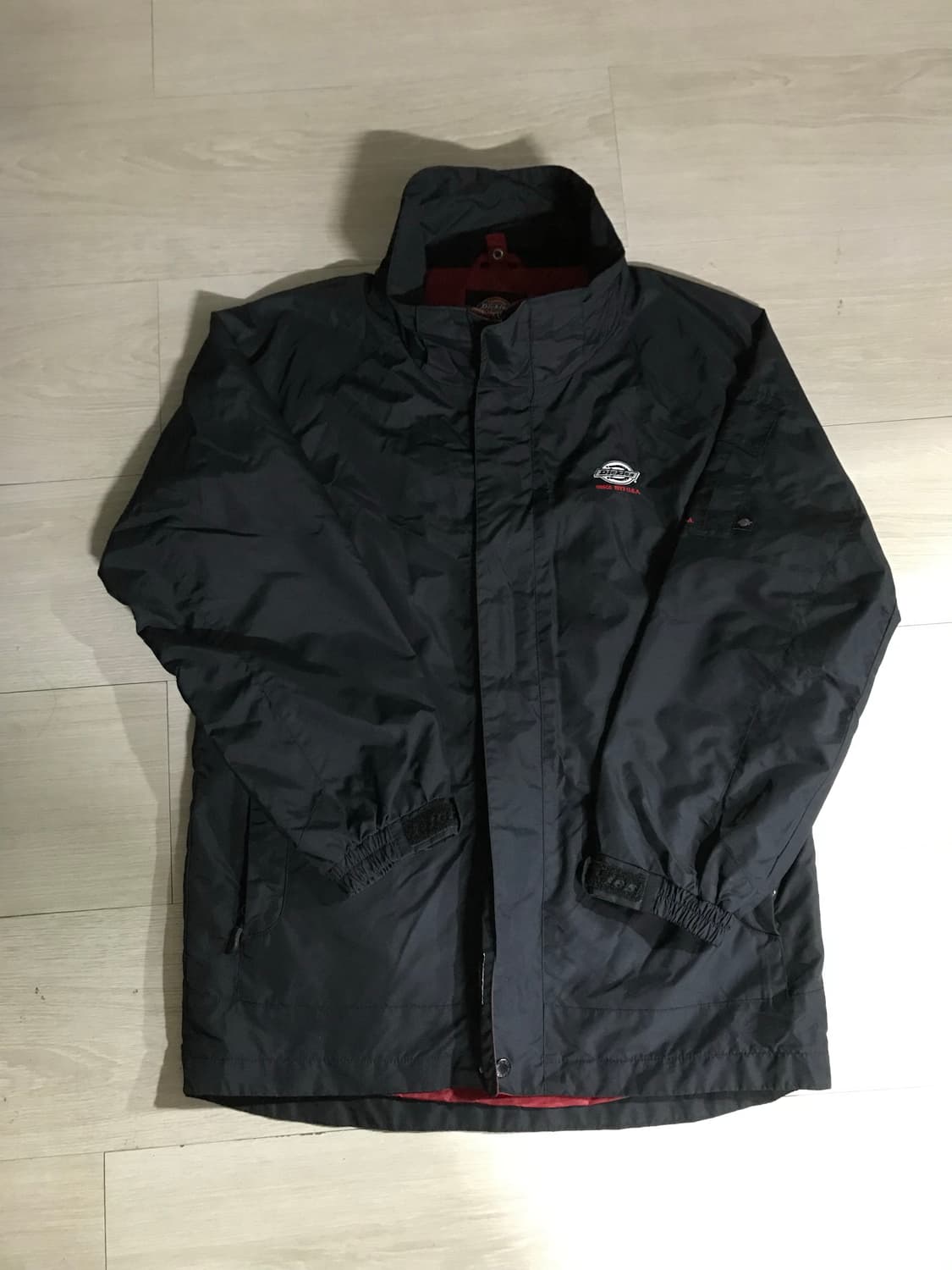 디키즈 하프점퍼 블랙 상품이미지1