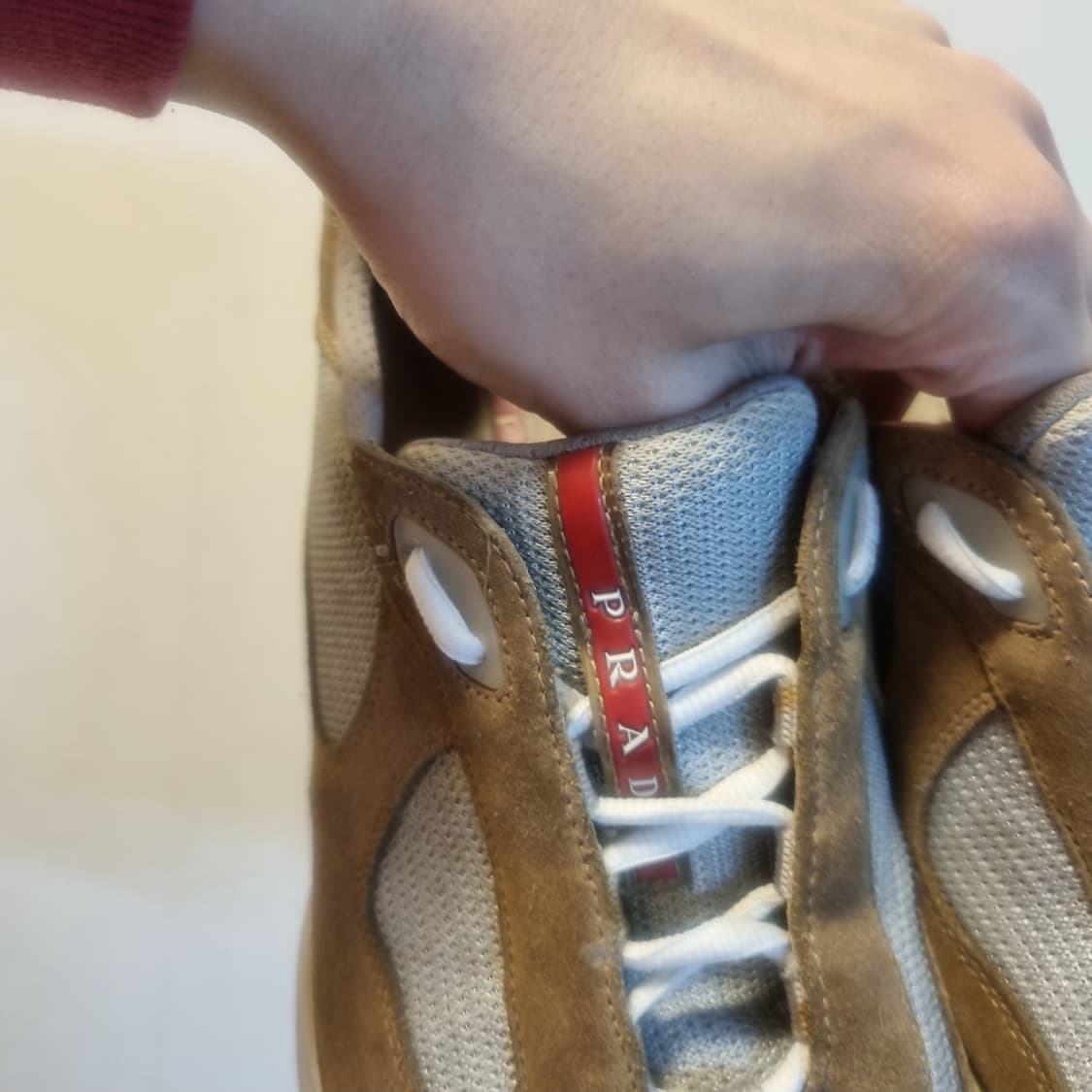 프라다 아메리칸컵 uk 8브라운 스웨이드 상품이미지6