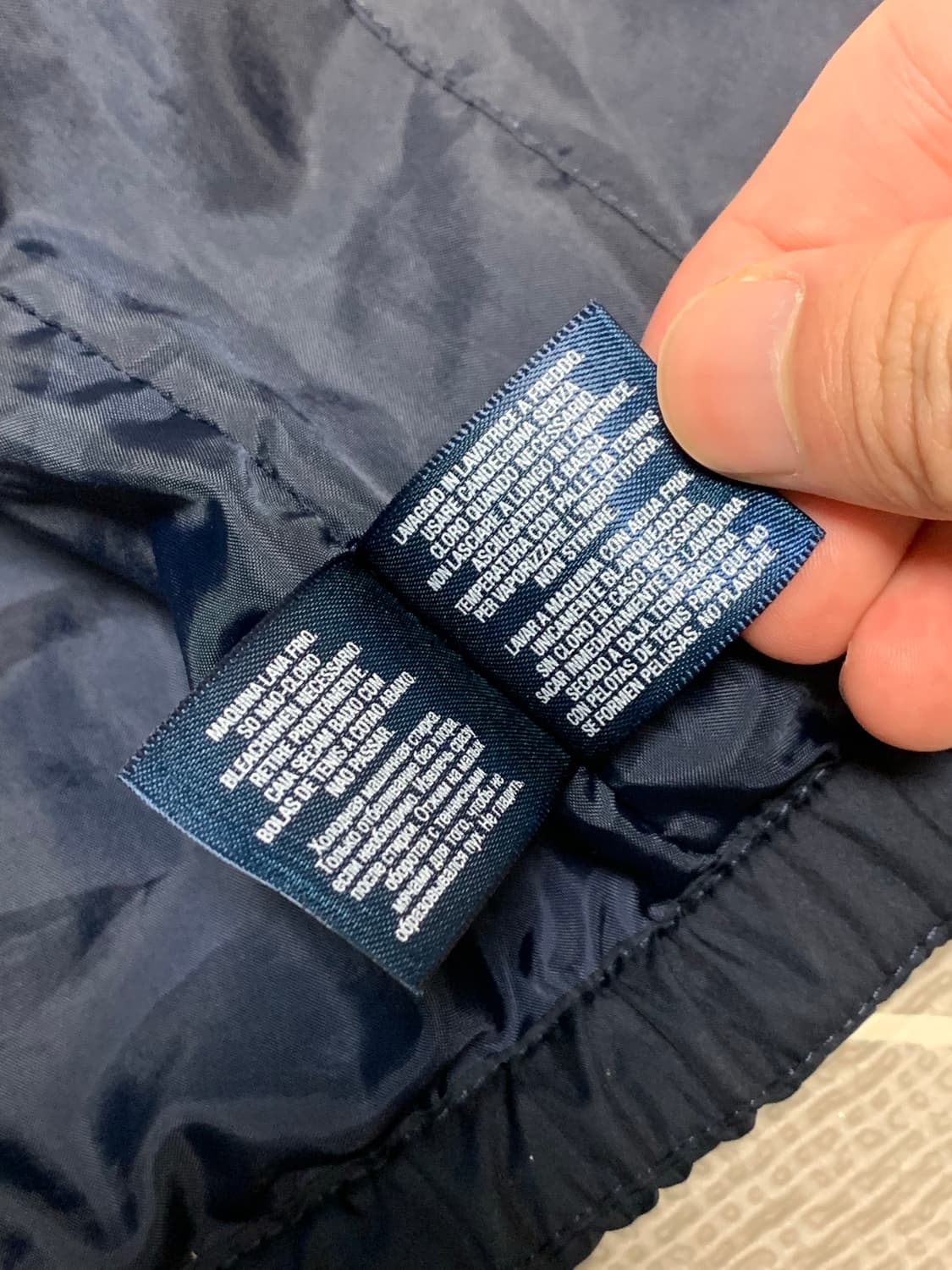 폴로 빅포니 패딩 네이비 상품이미지6