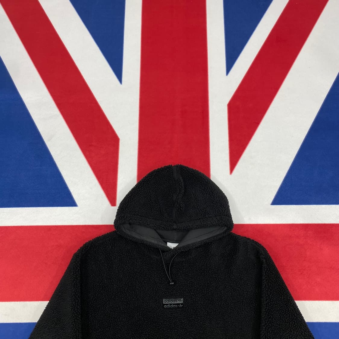 아디다스 오버핏 플리스 후드티 S 상품이미지2