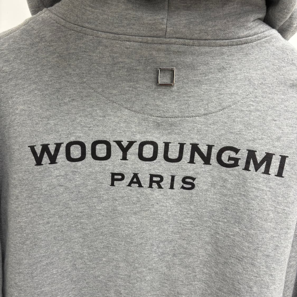 [52]우영미 백로고 후드집업 상품이미지2