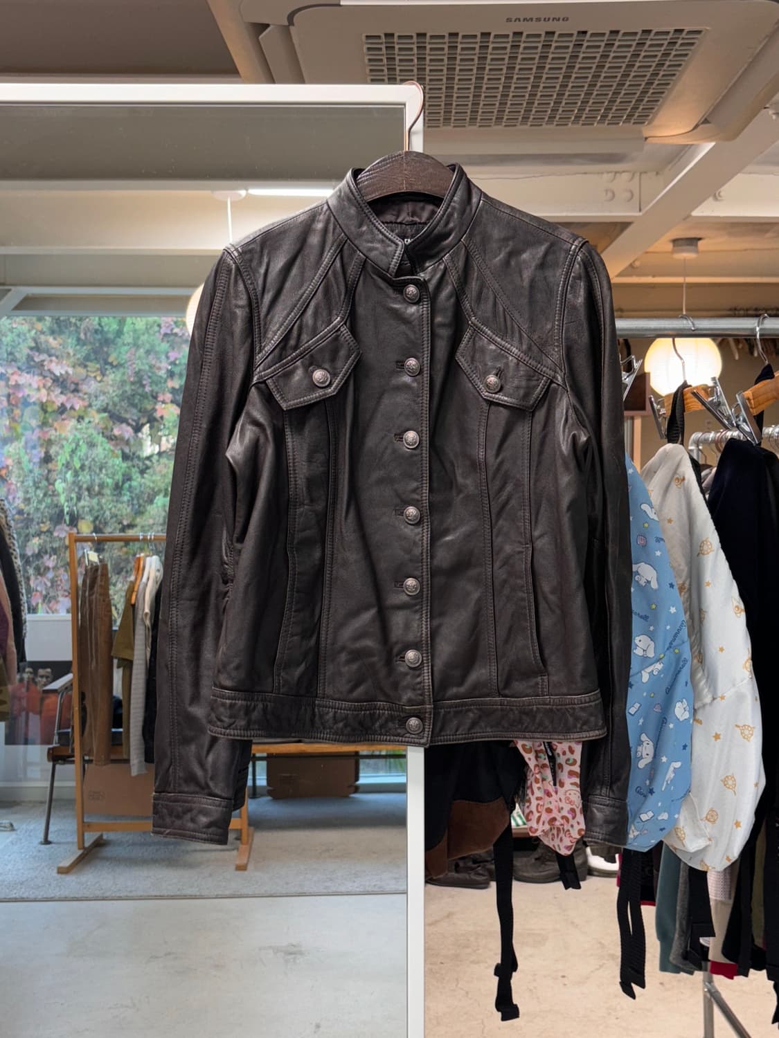 Fazio 쉽스킨 자켓 상품이미지1