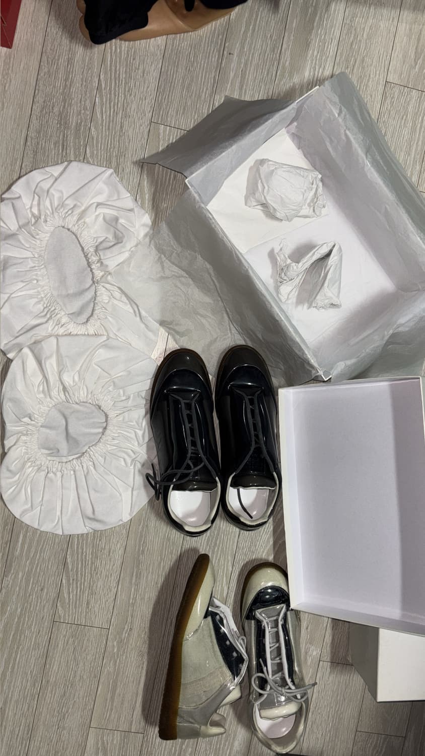 2016 Maison Margiela future low pvc gray 상품이미지2