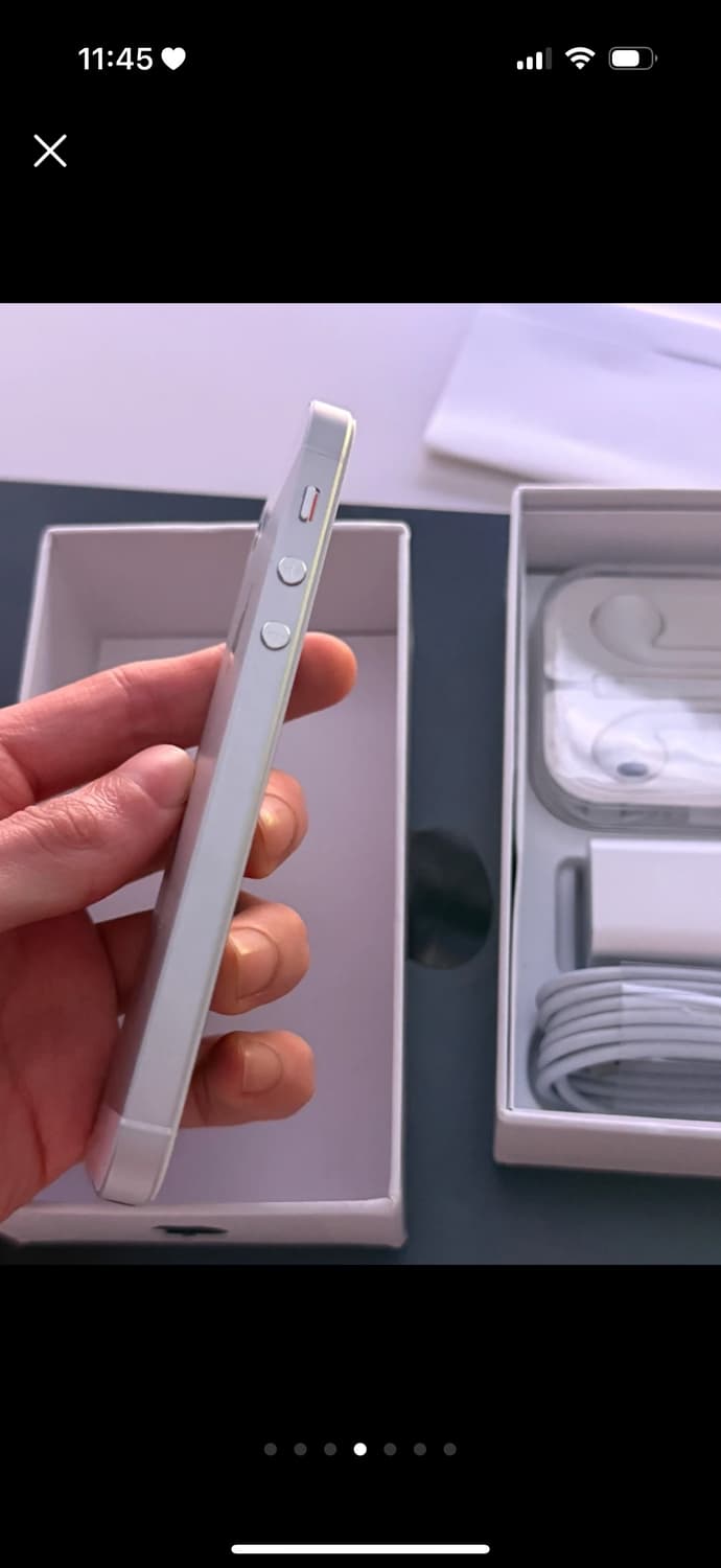 아이폰 se1 실버 128기가 상품이미지5