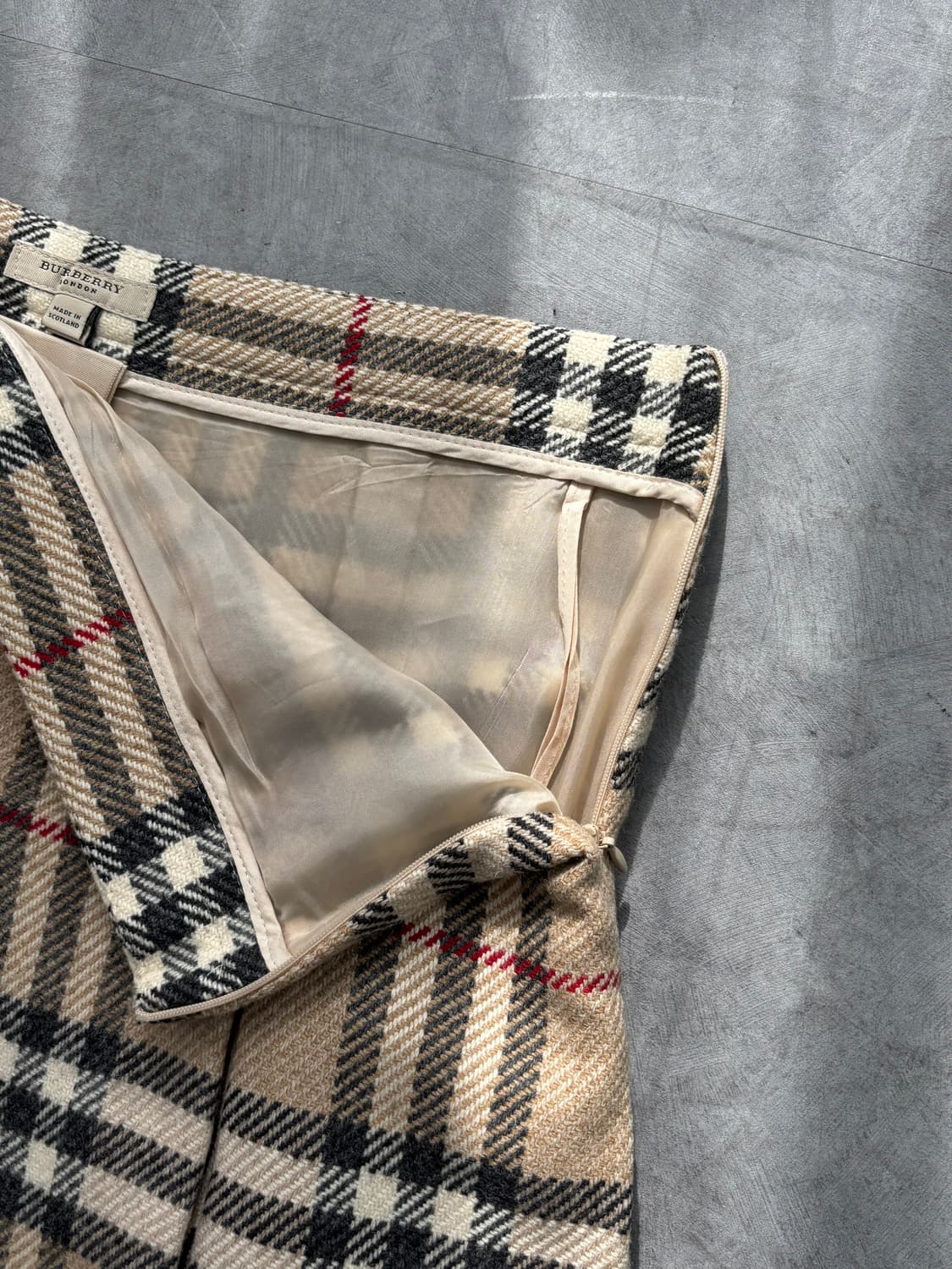 Burberry 버버리 노바체크 울 플리츠 스커트   상품이미지7