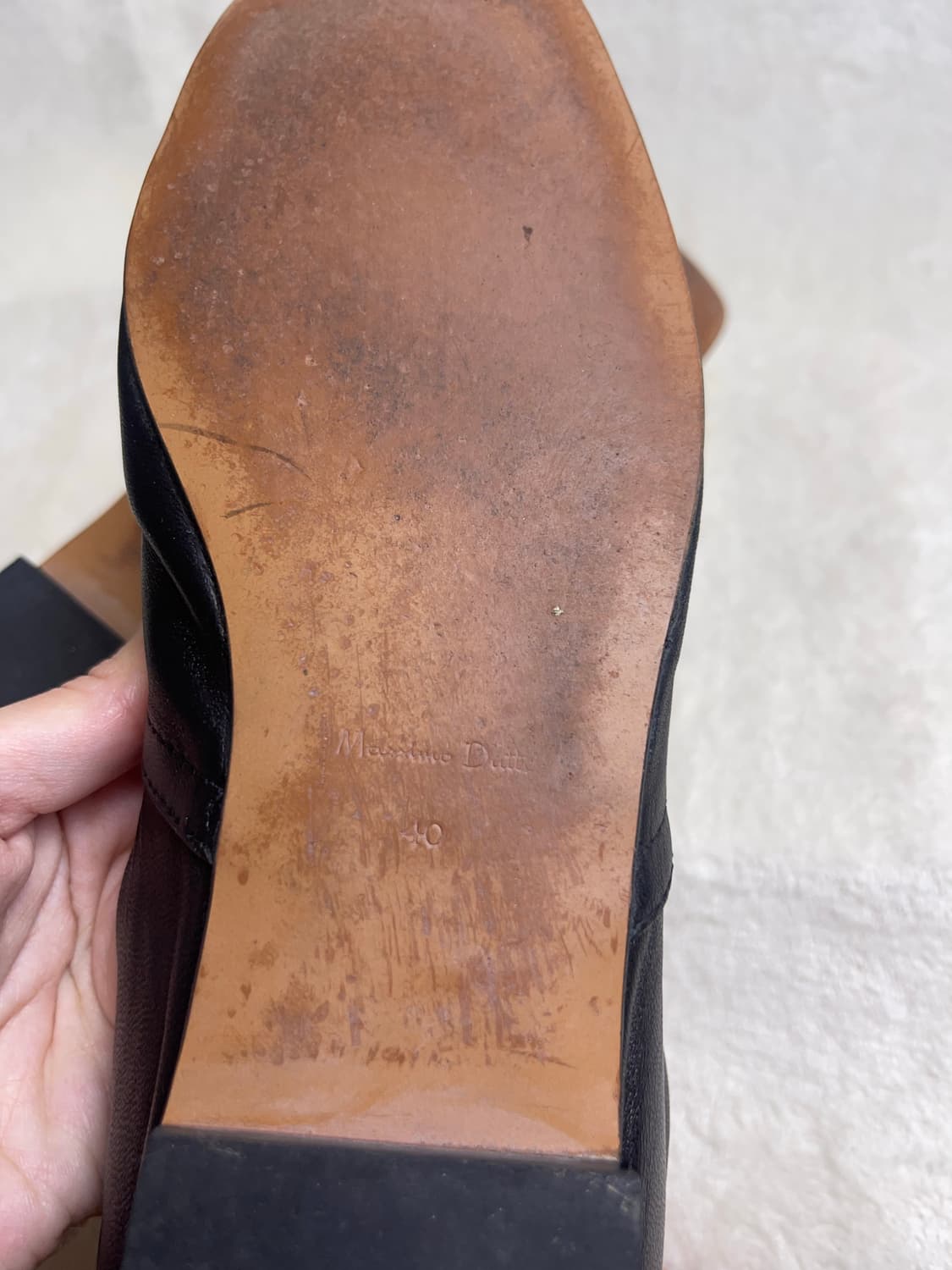 [40] MASSIMO DUTTI 플랫 가죽 || 255 상품이미지6