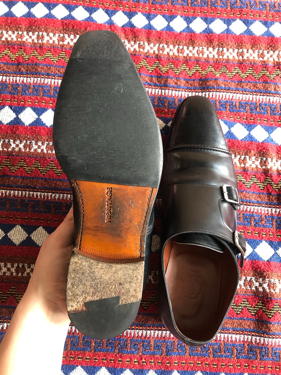 헤리티지 리갈 몽크 스트랩 구두 275 상품이미지8