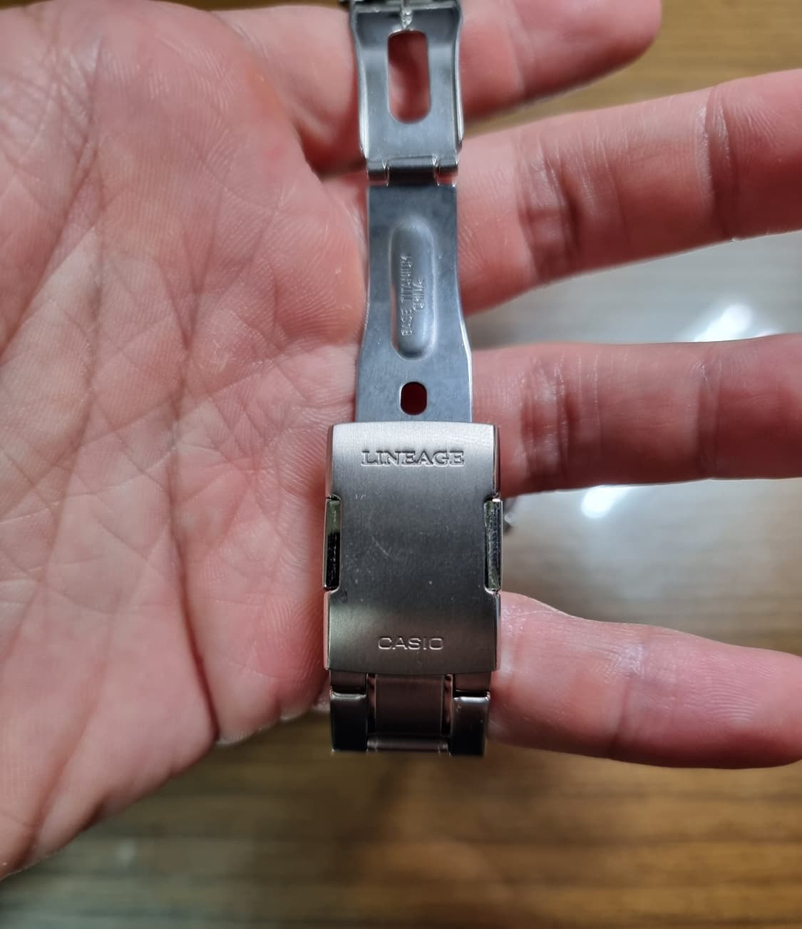 카시오 리니지 풀티타늄 lcw m100 tse  상품이미지6