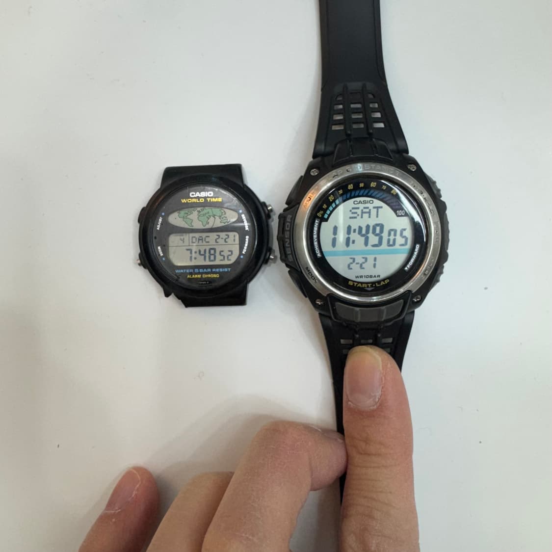 80s 빈티지 아카이브) 카시오 데이터뱅크 DB-55W (희귀 한국생산 상품이미지4