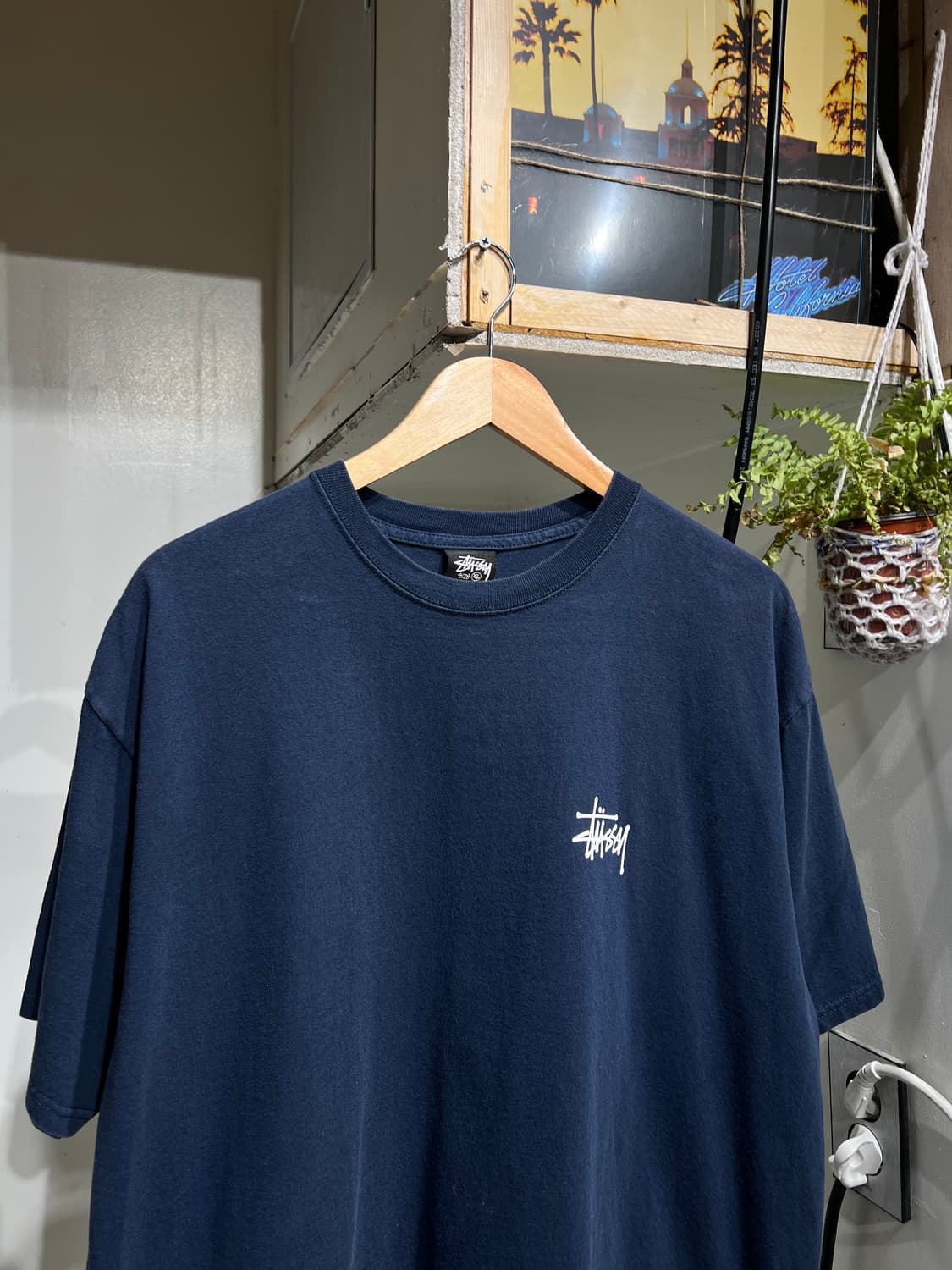 Stussy 스투시 스탁로고 반팔 티셔츠 상품이미지1